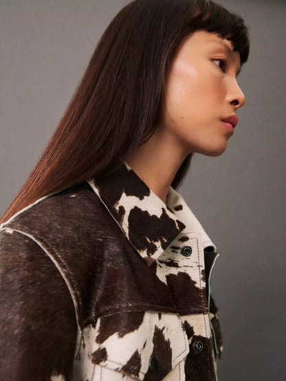 Suri® | Cow pattern coat