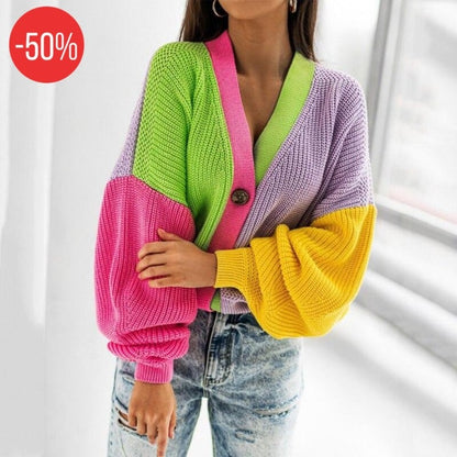 Zara® | Colorful knitted cardigan