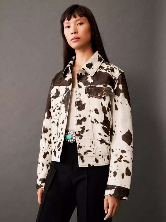 Suri® | Cow pattern coat