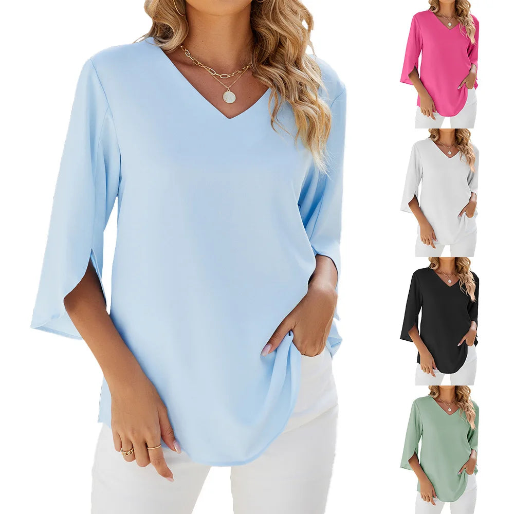 Wren® | Elegant blouse with a V-neck