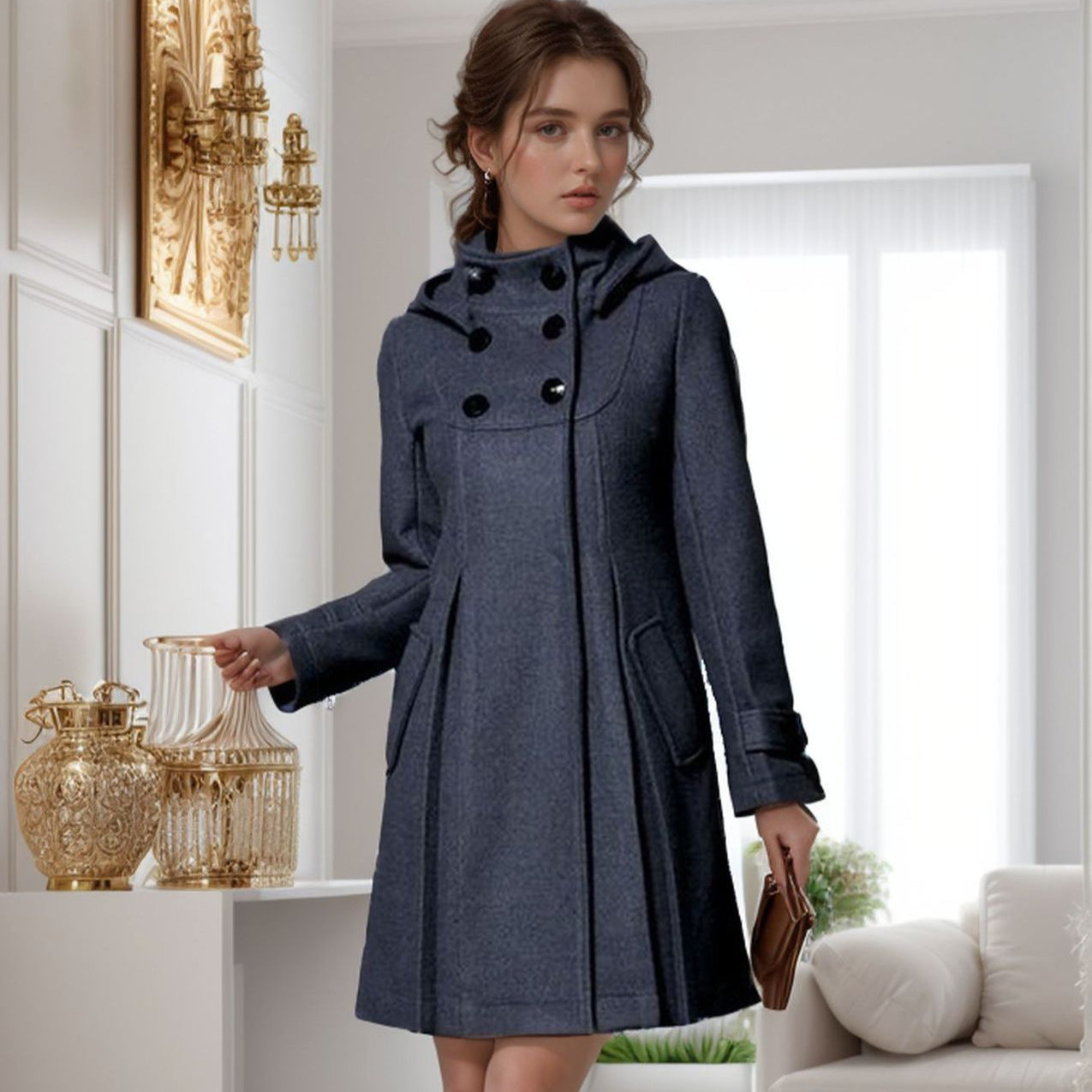 Zoe® | Coat with side pockets