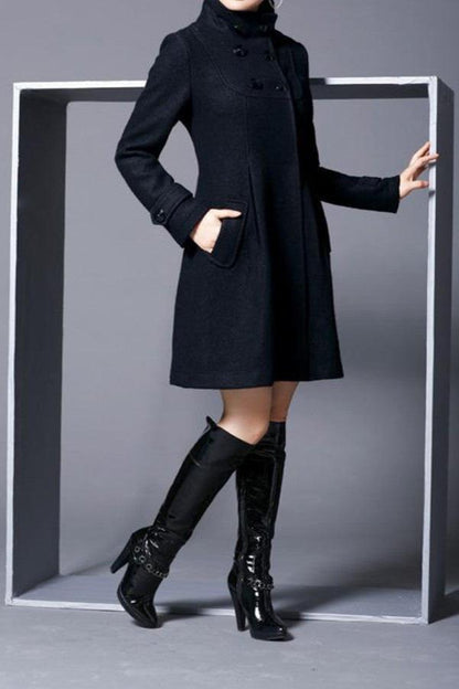 Zoe® | Coat with side pockets