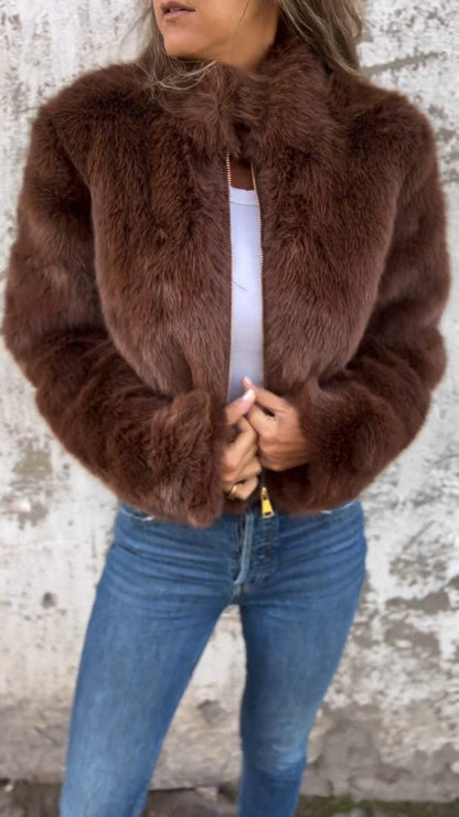 Alessandra® | Luxurious fur jacket