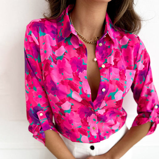 Xenia® | Elegant blouse with floral print