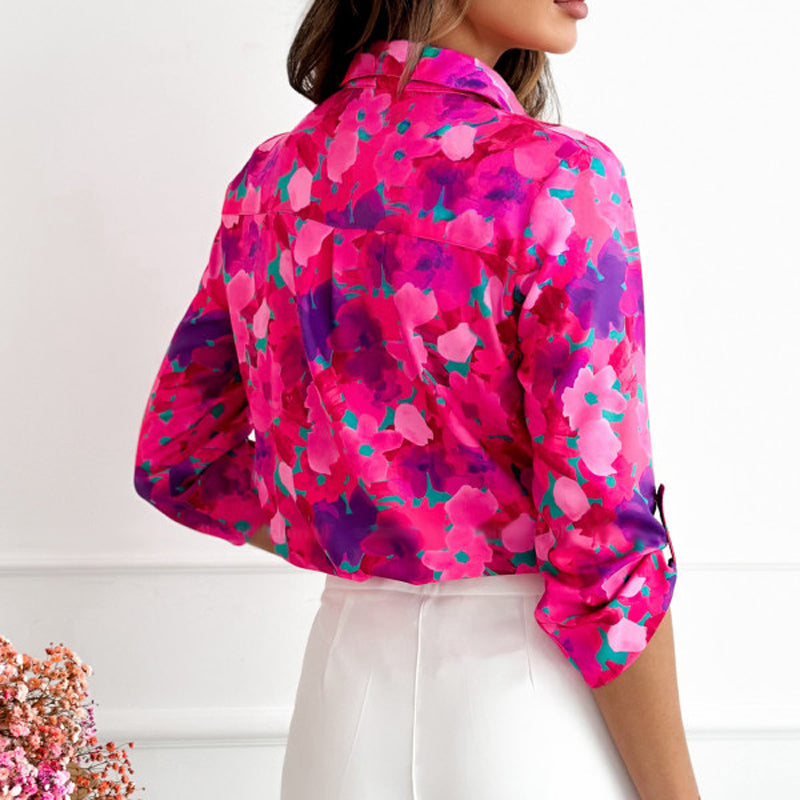 Xenia® | Elegant blouse with floral print