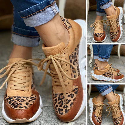 Taylor® | Comfortboost leopard sneakers