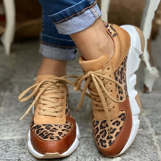 Taylor® | Comfortboost leopard sneakers