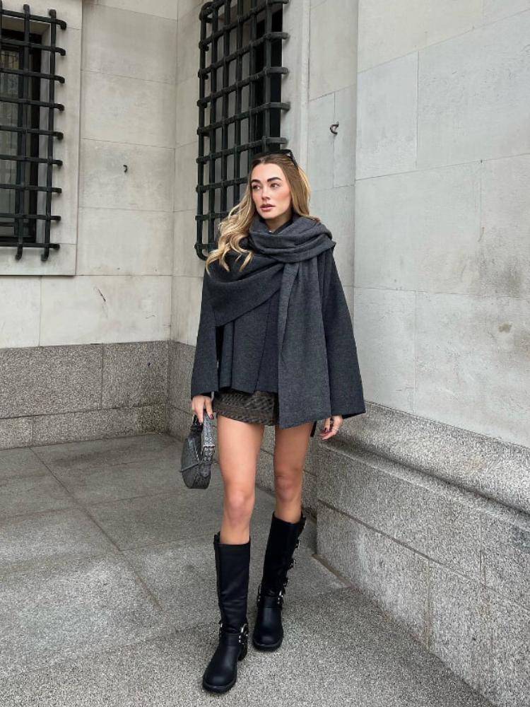 Petra® | Stylish luxury cape coat