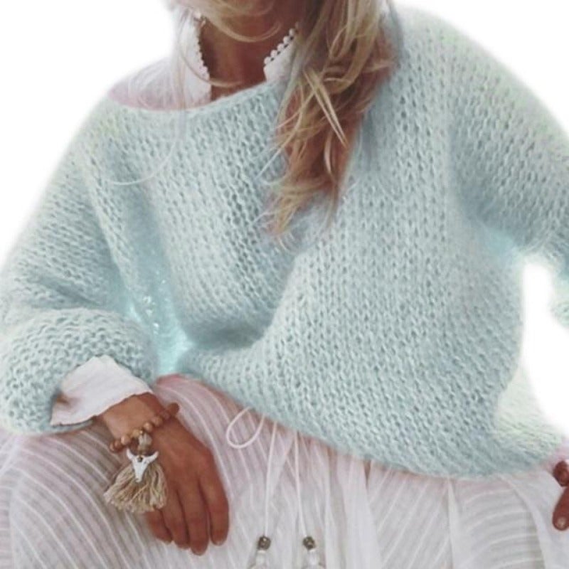 Verónica® | Lightweight chunky knit sweater