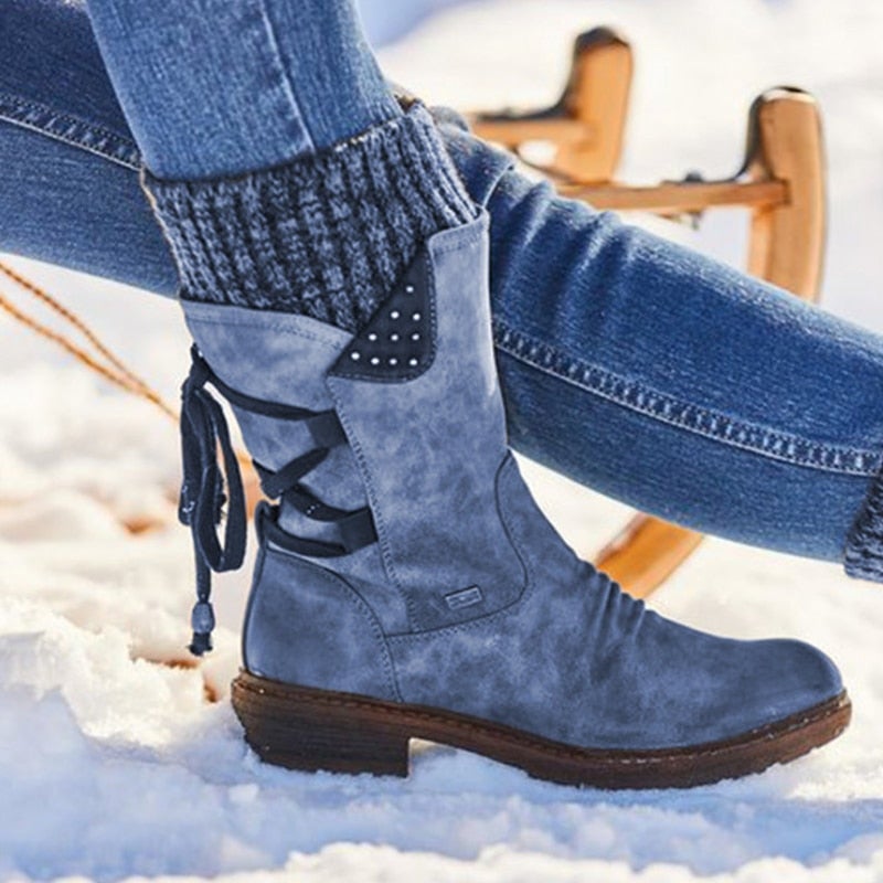 Nahir® | Casual snow ankle boots