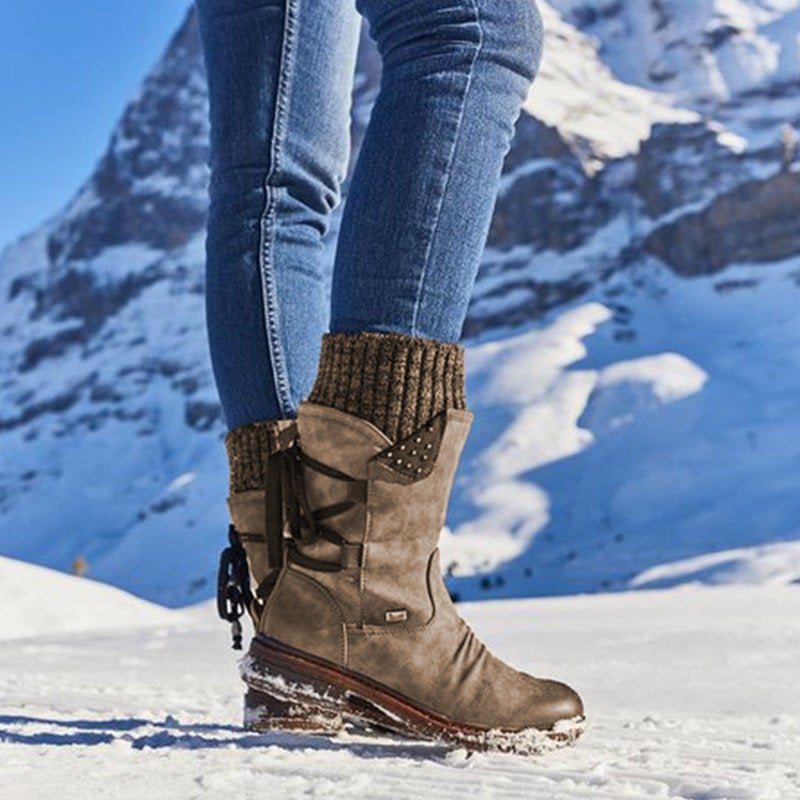 Nahir® | Casual snow ankle boots