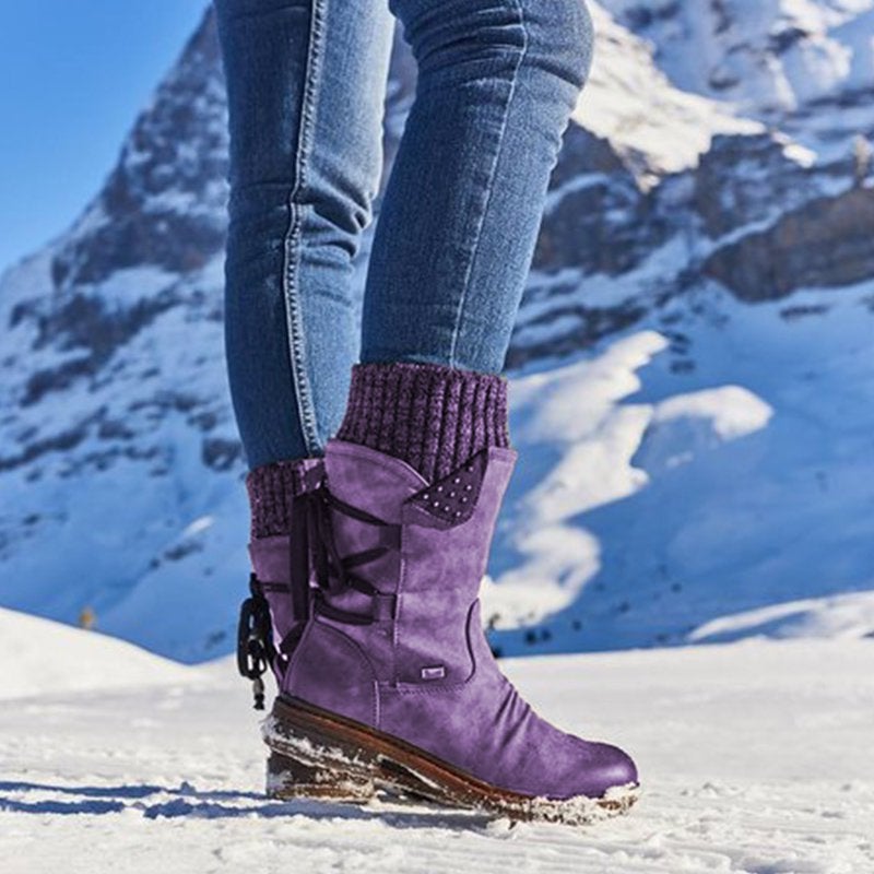 Nahir® | Casual snow ankle boots