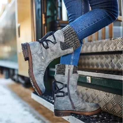 Nahir® | Casual snow ankle boots