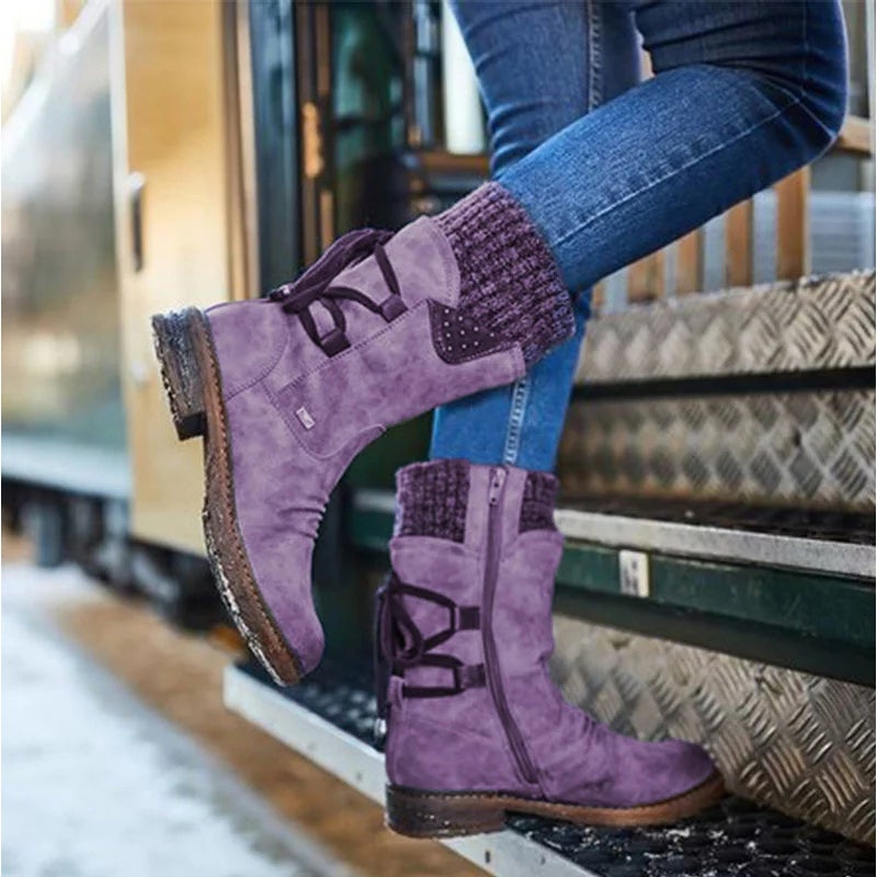 Nahir® | Casual snow ankle boots