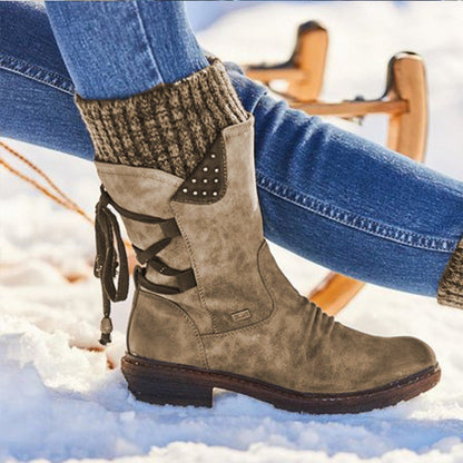 Nahir® | Casual snow ankle boots