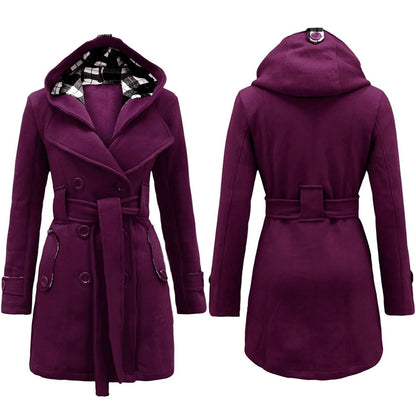 Vesperine® | Trench coat with hood