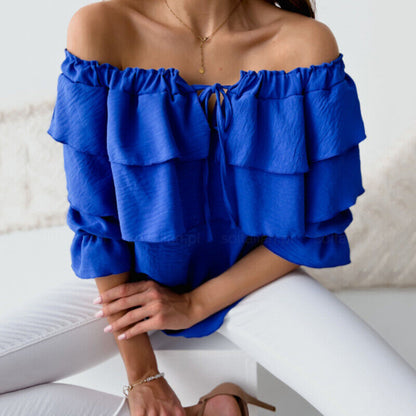 Tania® | Off shoulder layered top