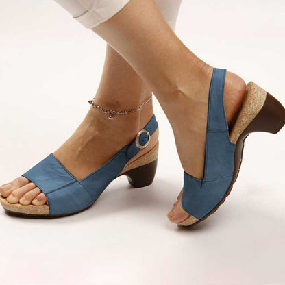 Zahra® | Orthopedic sandals with a comfortable heel