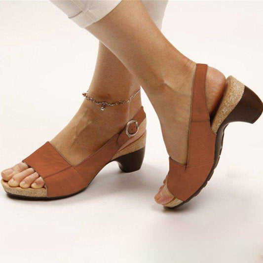 Zahra® | Orthopedic sandals with a comfortable heel