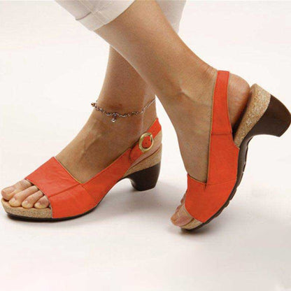 Zahra® | Orthopedic sandals with a comfortable heel