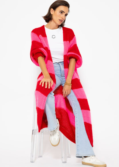 Natividad® | Cardigan with block stripes