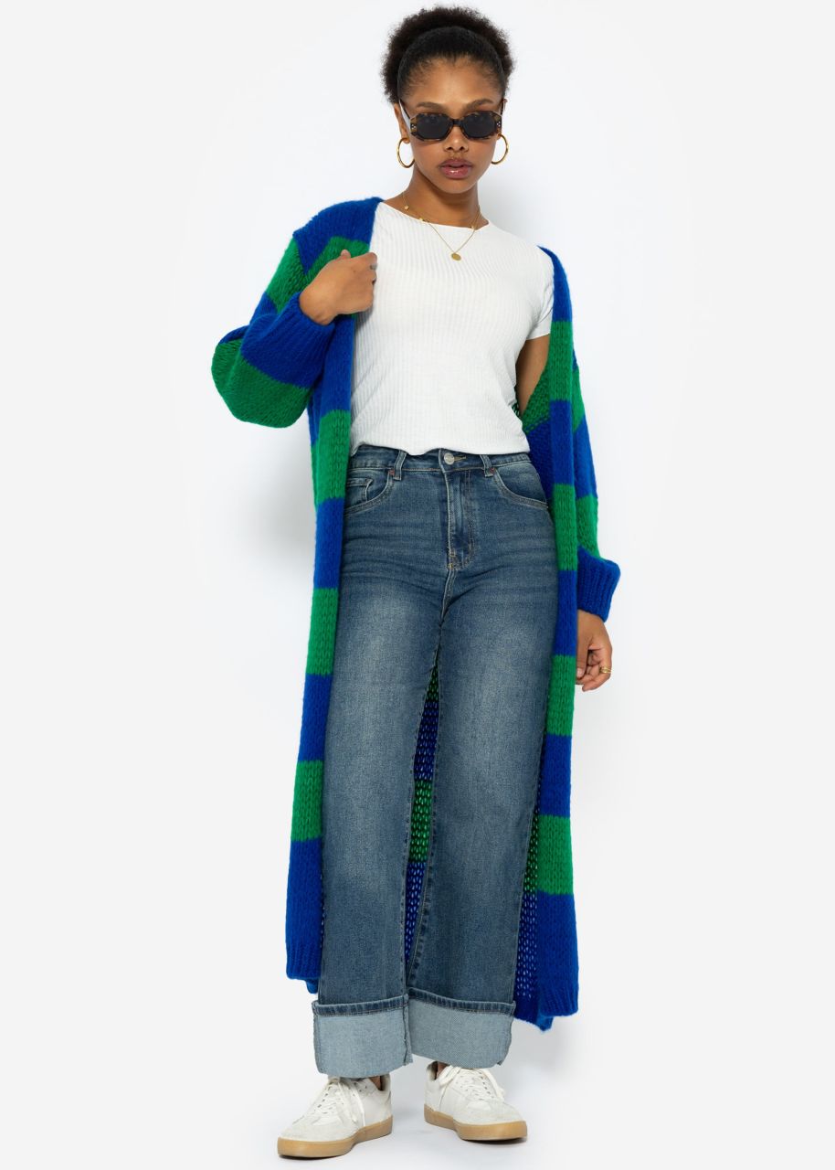 Natividad® | Cardigan with block stripes