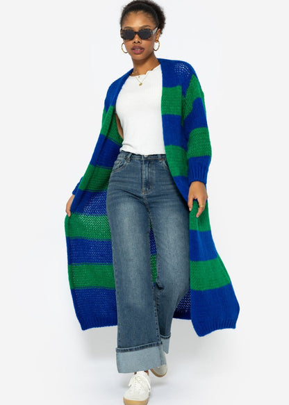 Natividad® | Cardigan with block stripes