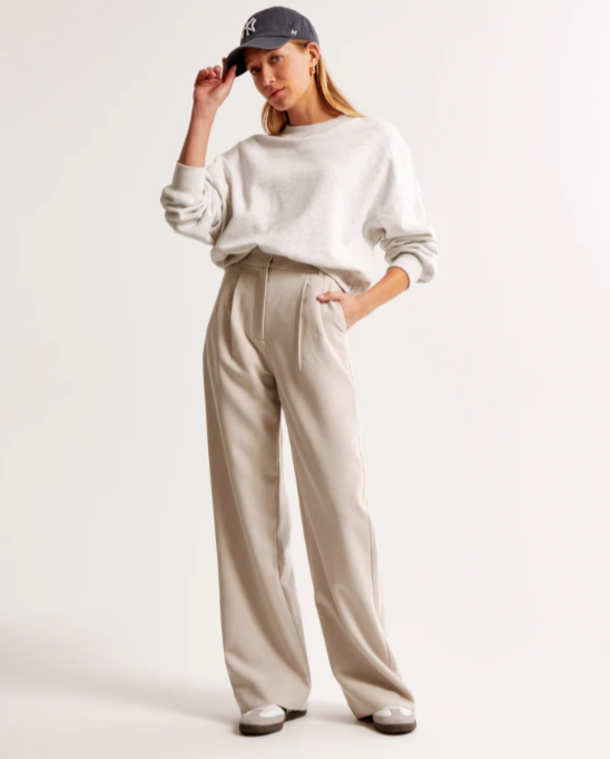 Talia® | Women's high waist wide leg trousers