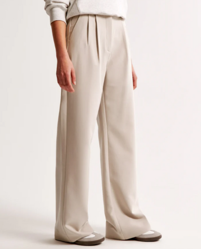 Talia® | Women's high waist wide leg trousers