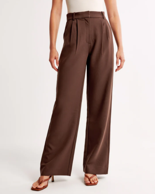 Talia® | Women's high waist wide leg trousers