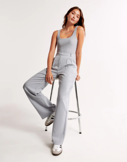 Talia® | Women's high waist wide leg trousers