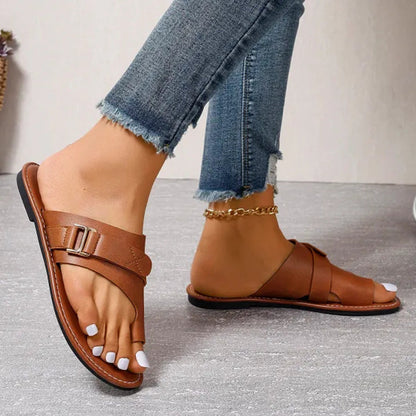 Vicki® | Luxury orthopedic leather sandals