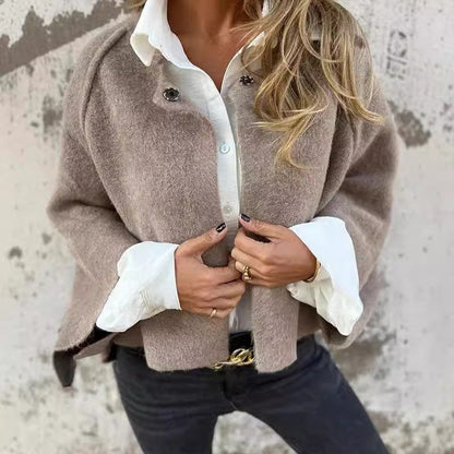 Teresa® | Cozy cashmere short coat