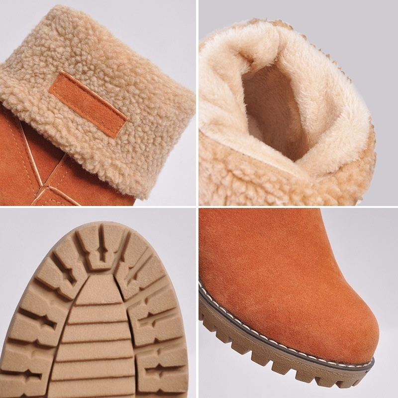 Vera® | Warm winter boots made of suede