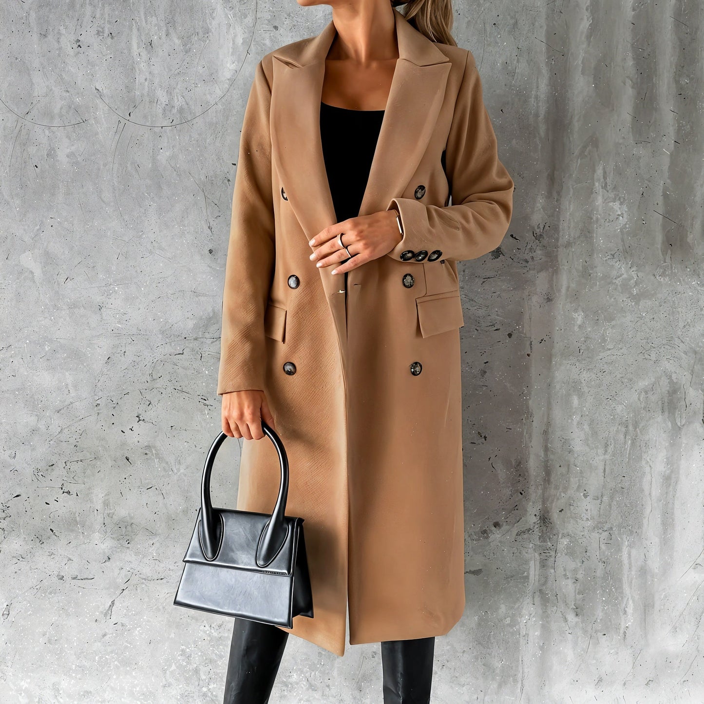 Quintina® | Elegant long coat