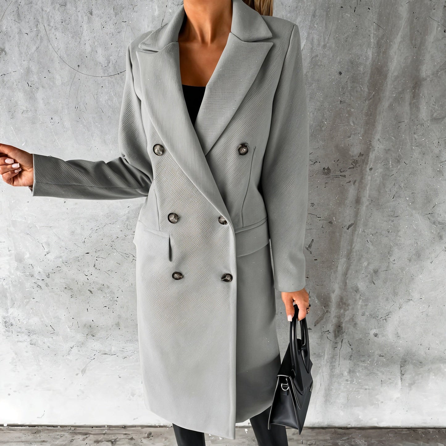 Quintina® | Elegant long coat