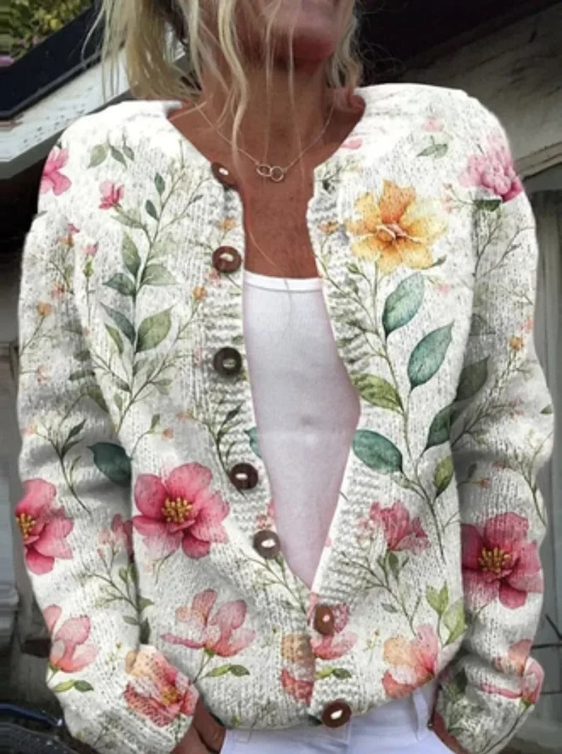 Alyson® | Floral cardigan