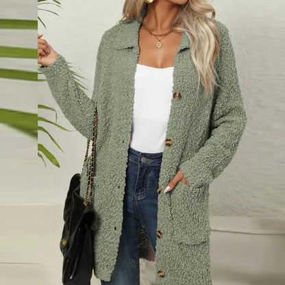 Alicia® | Long cardigan with pockets