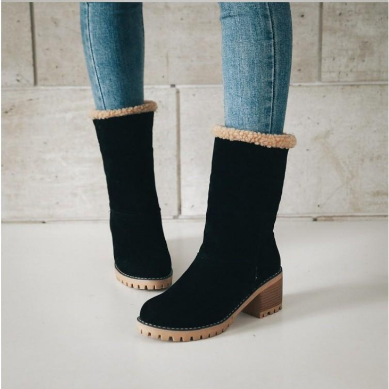 Vera® | Warm winter boots made of suede