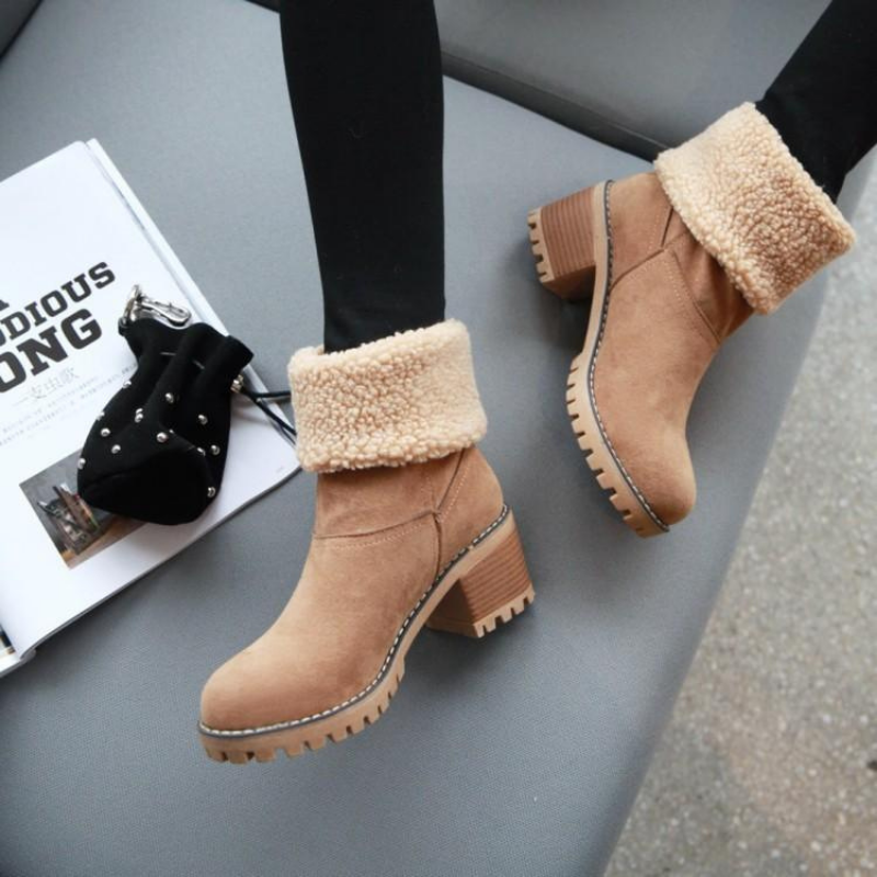 Vera® | Warm winter boots made of suede